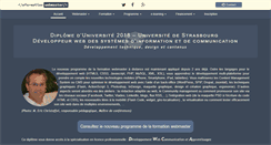 Desktop Screenshot of eformation-webmaster.net